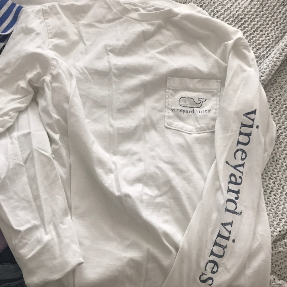 White long sleeve shirt